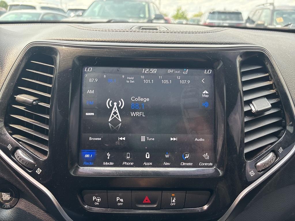 used 2019 Jeep Cherokee car, priced at $15,987