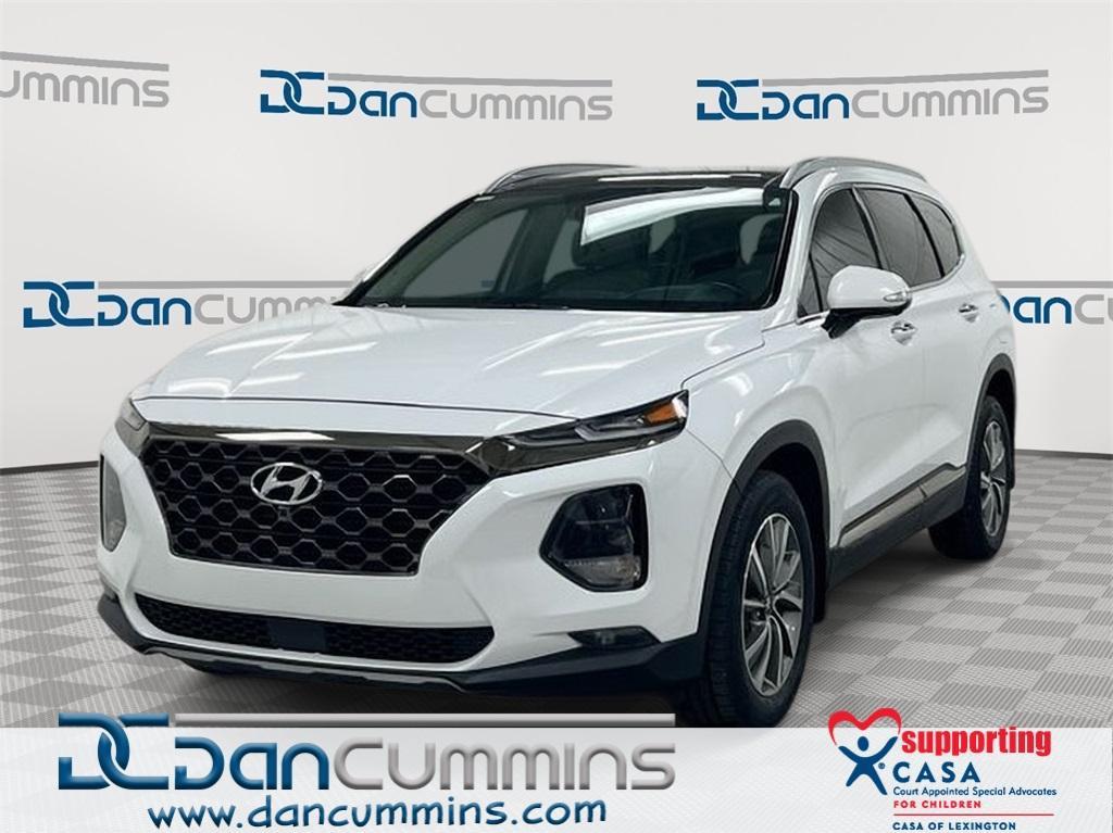 used 2020 Hyundai Santa Fe car, priced at $18,587