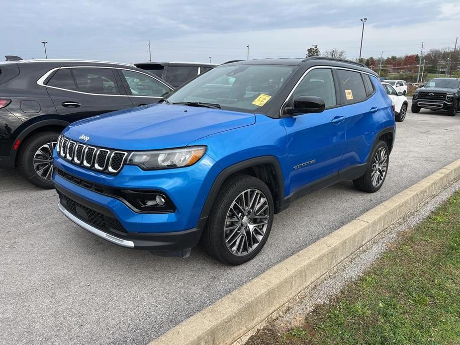 used 2023 Jeep Compass car, priced at $25,587