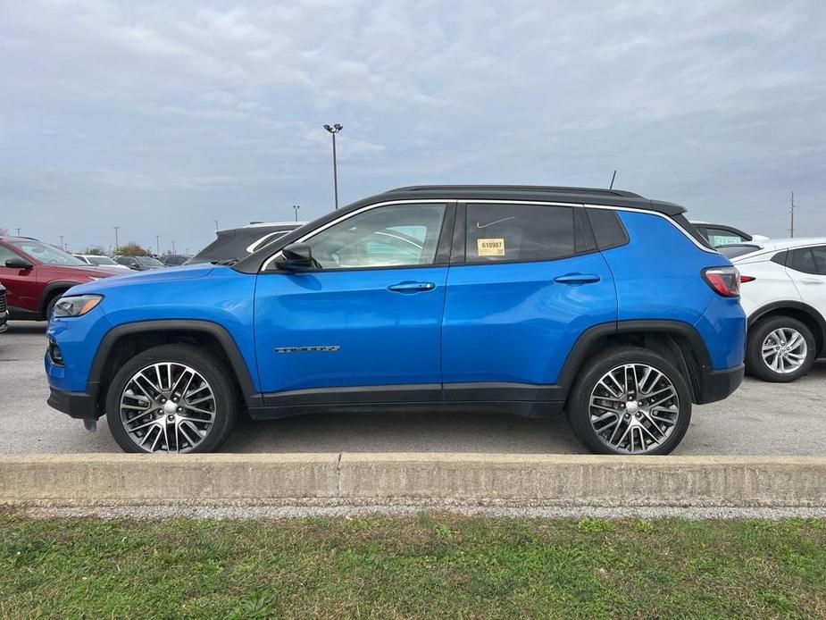 used 2023 Jeep Compass car, priced at $25,587