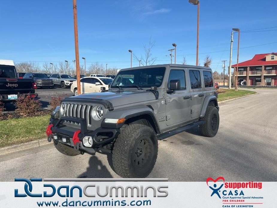 used 2021 Jeep Wrangler Unlimited car, priced at $32,987