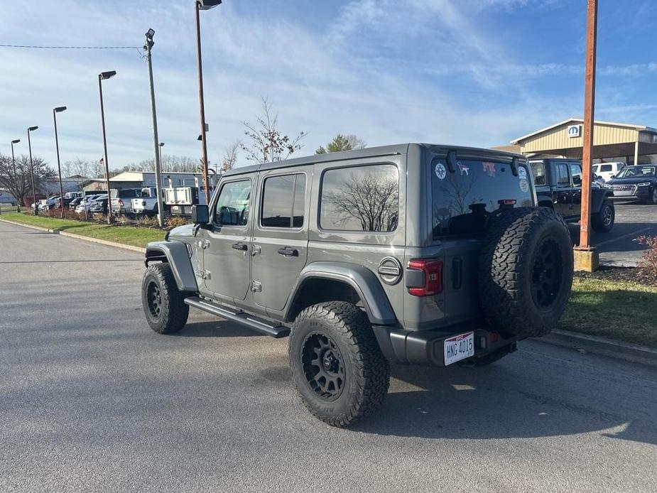 used 2021 Jeep Wrangler Unlimited car, priced at $32,987