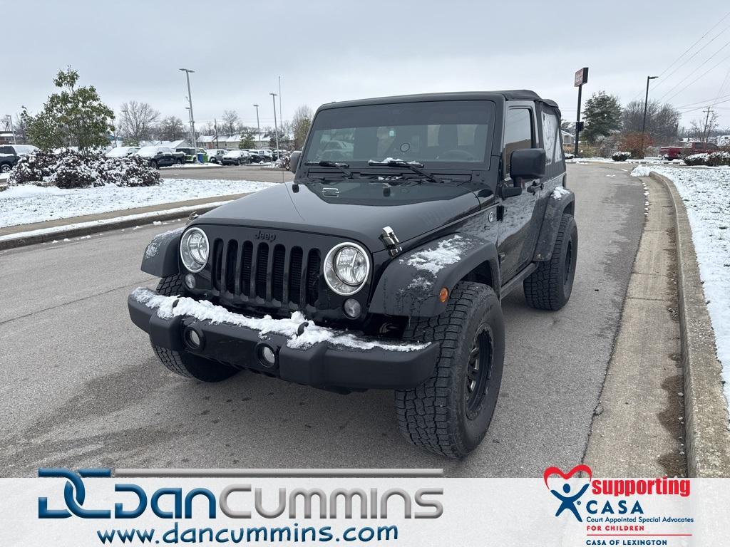 used 2015 Jeep Wrangler car, priced at $17,587