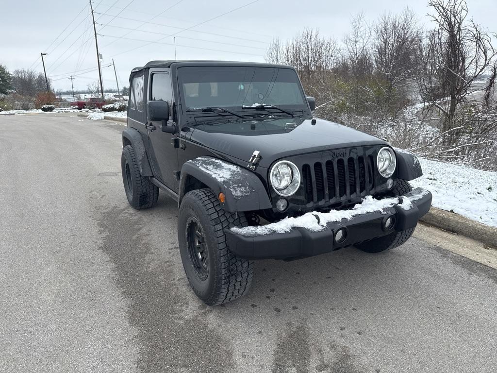 used 2015 Jeep Wrangler car, priced at $17,587