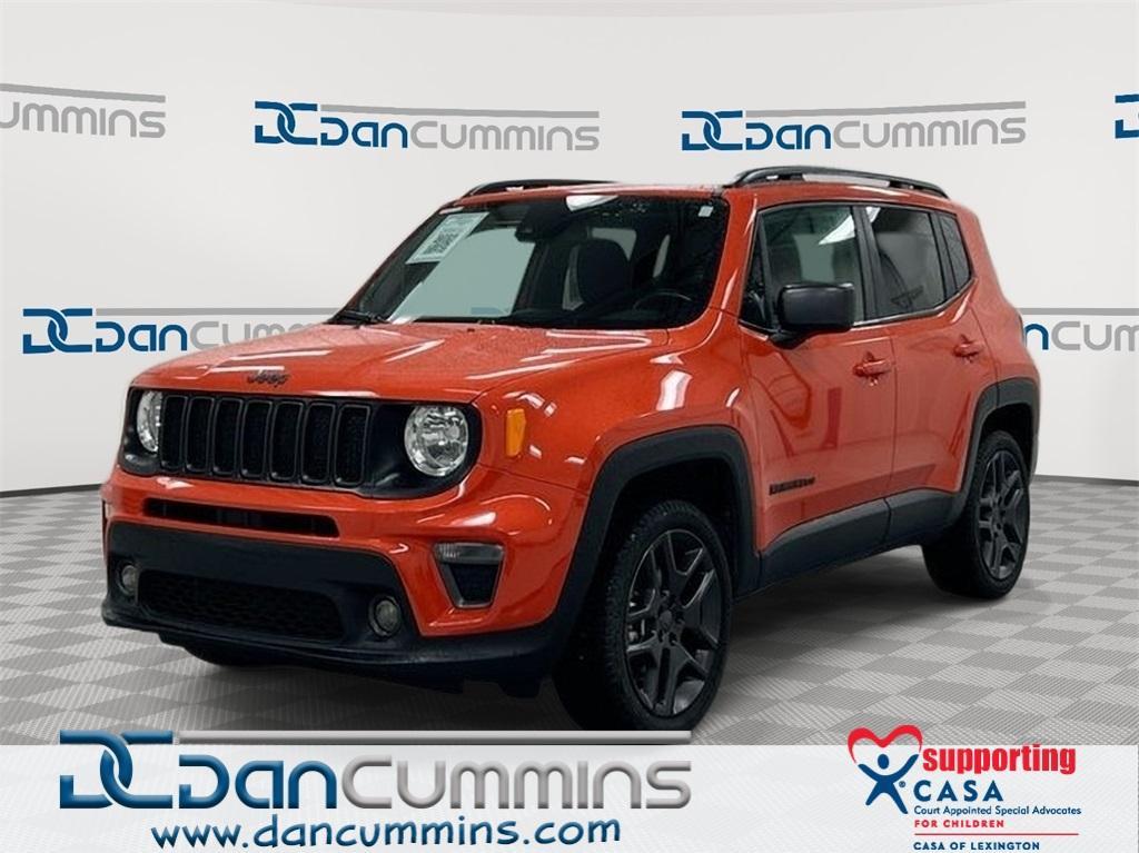 used 2021 Jeep Renegade car, priced at $17,587