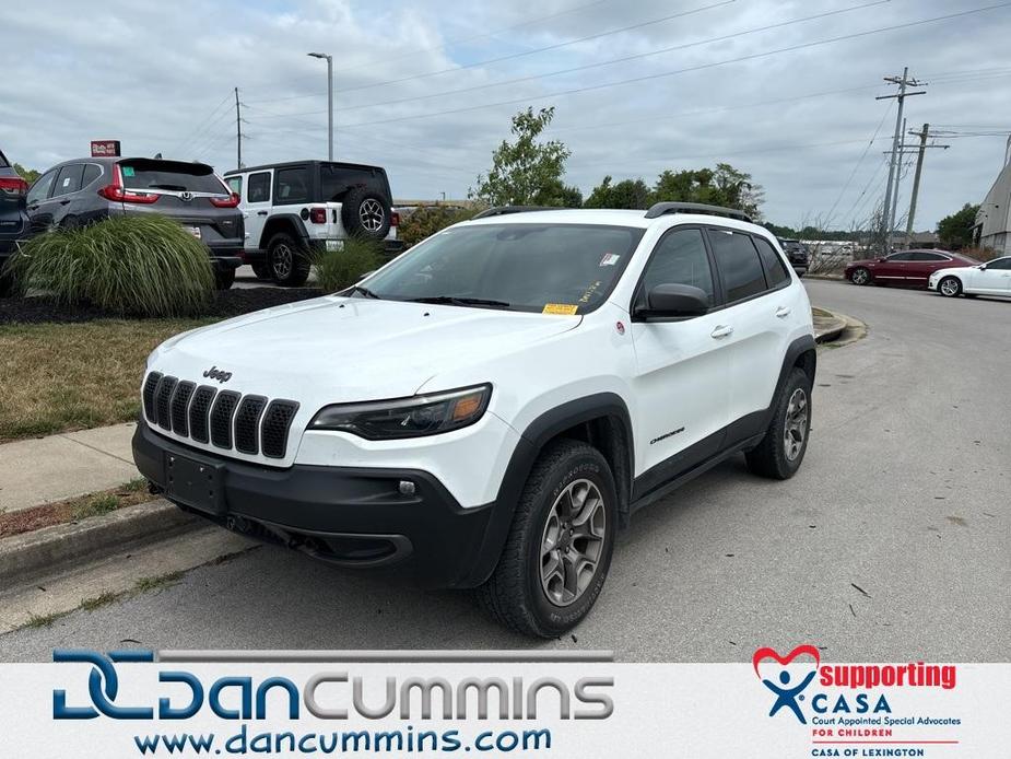 used 2021 Jeep Cherokee car, priced at $19,987