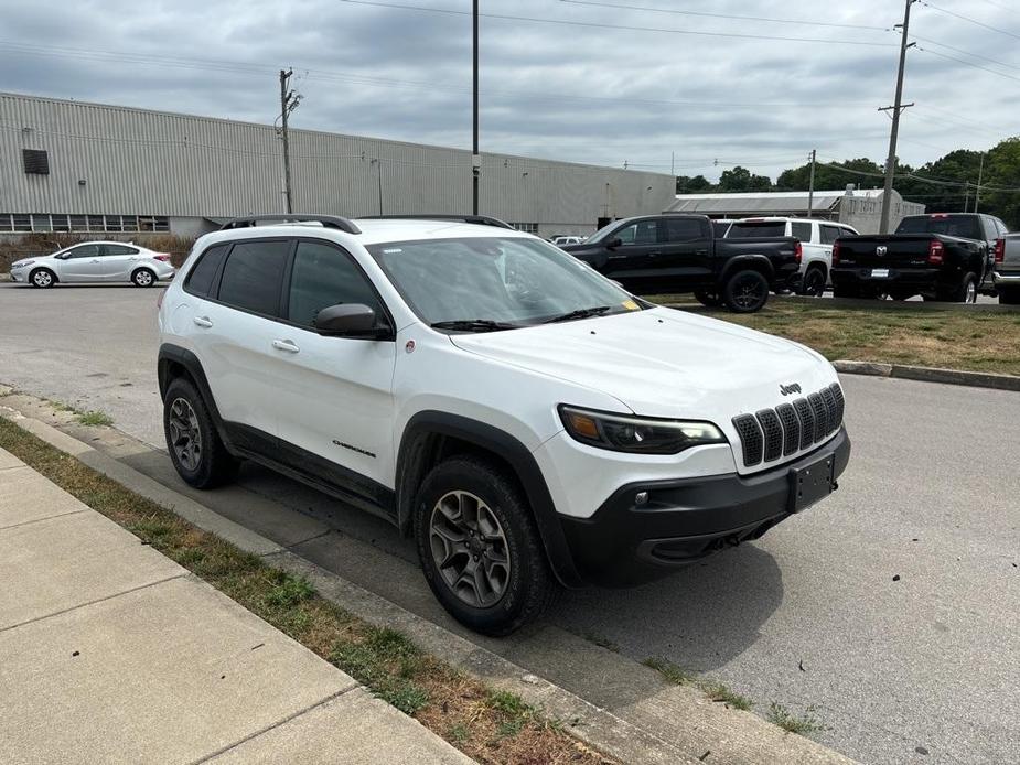 used 2021 Jeep Cherokee car, priced at $19,987