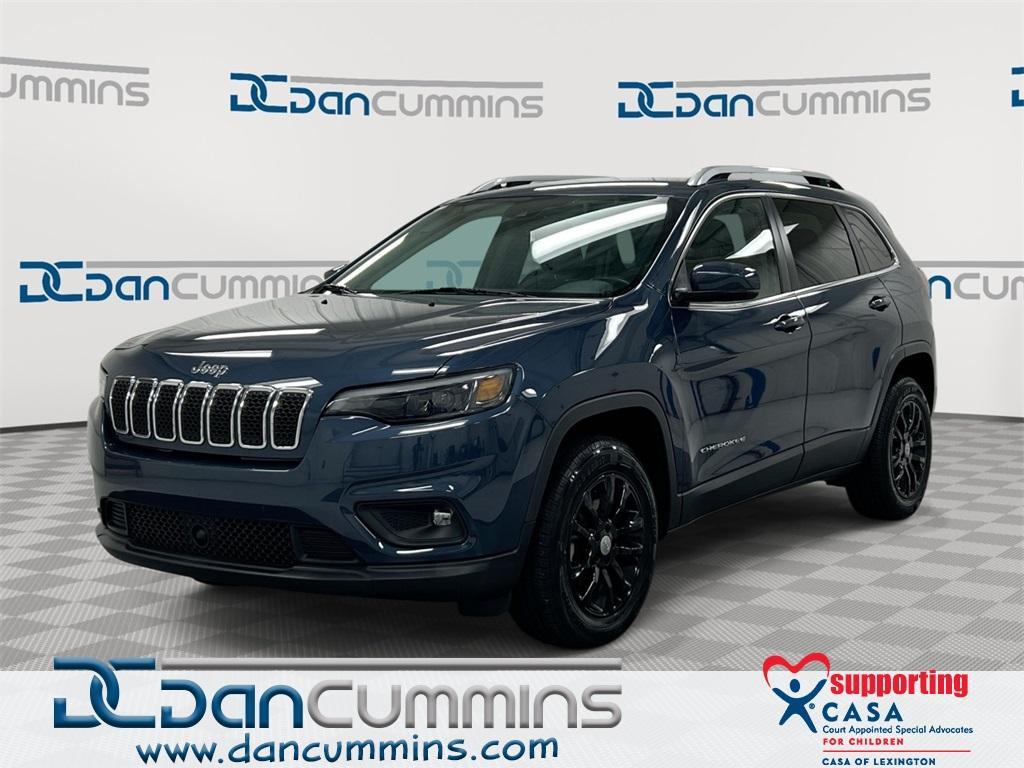 used 2021 Jeep Cherokee car, priced at $21,587