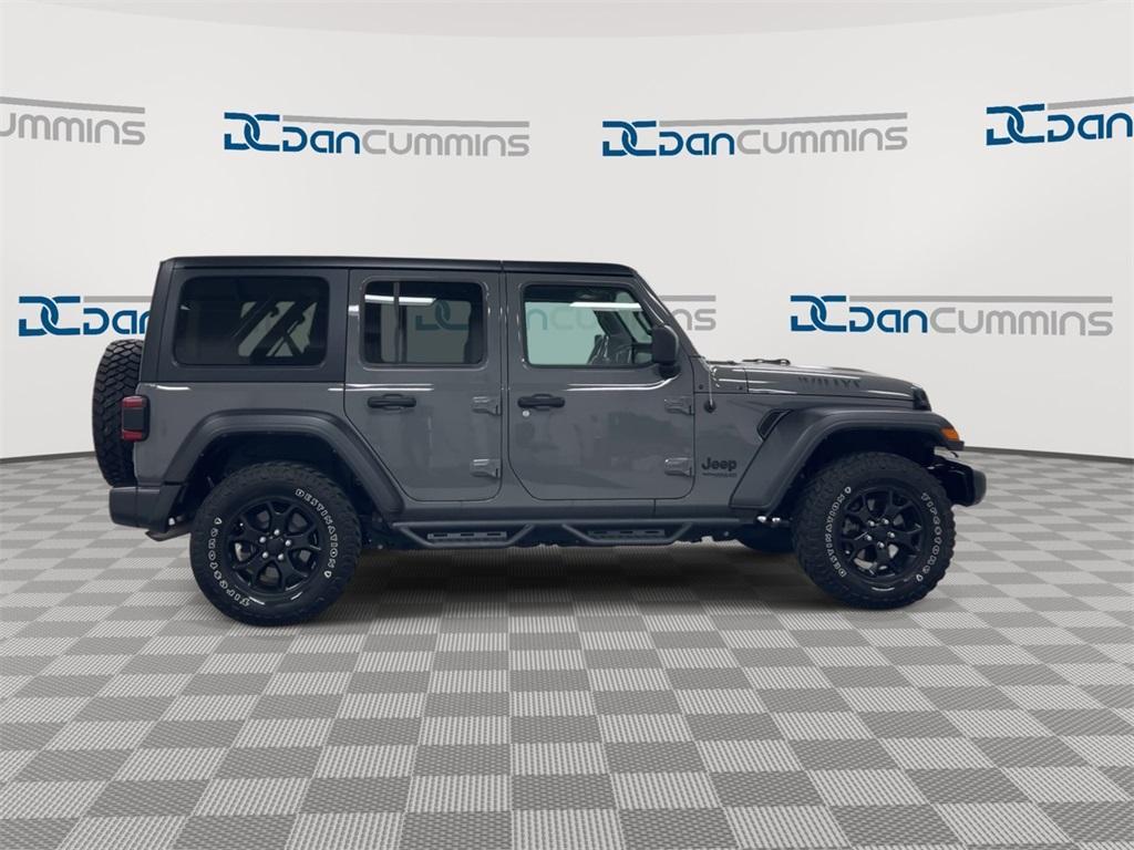 used 2021 Jeep Wrangler Unlimited car, priced at $30,987