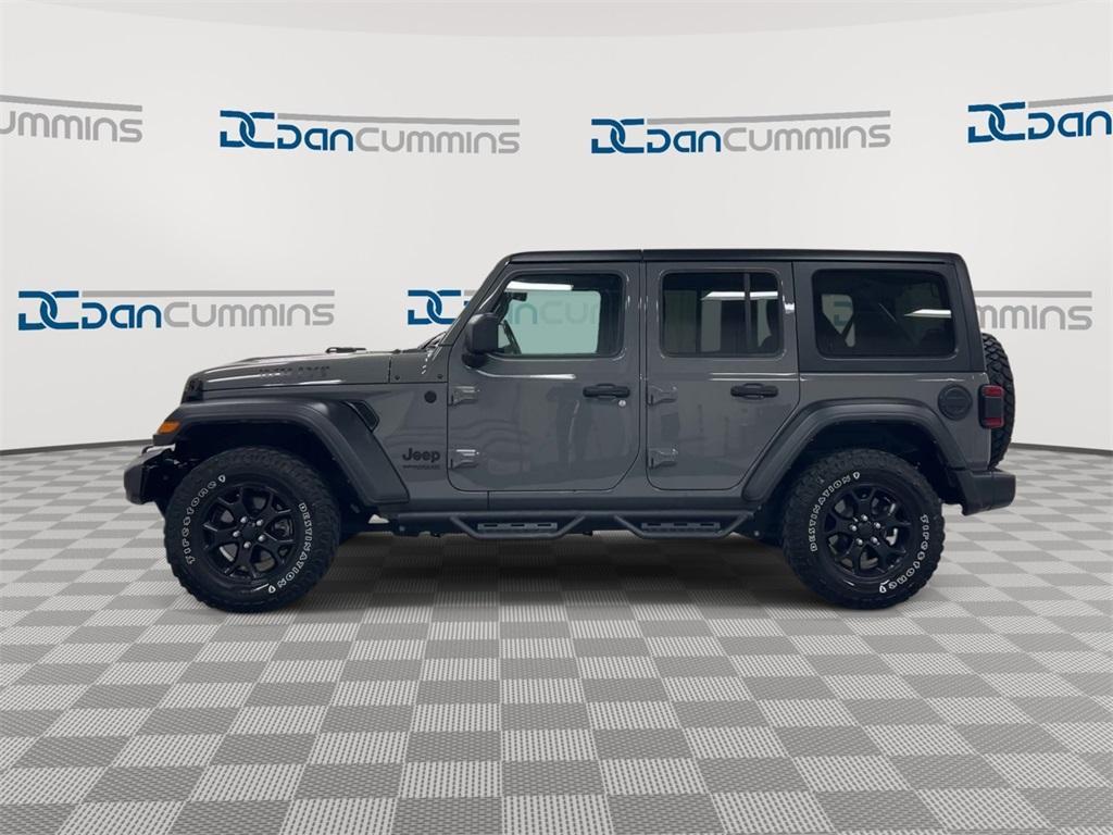used 2021 Jeep Wrangler Unlimited car, priced at $30,987