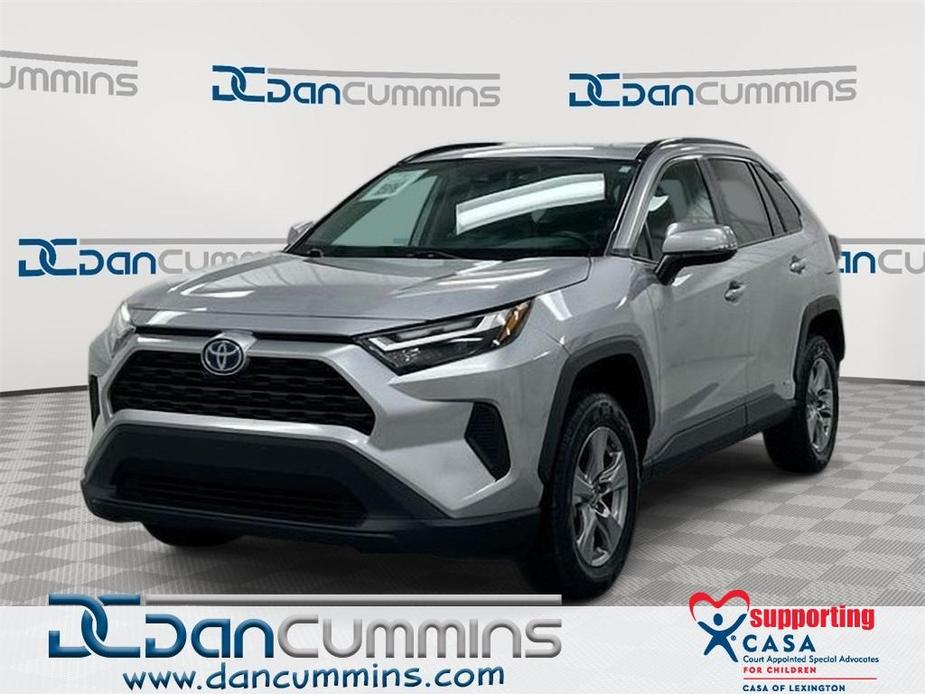 used 2022 Toyota RAV4 Hybrid car, priced at $26,587