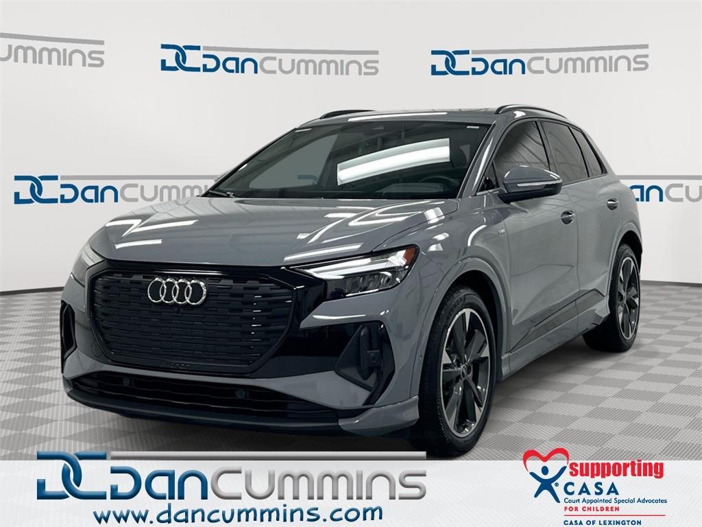 used 2024 Audi Q4 e-tron car, priced at $35,587
