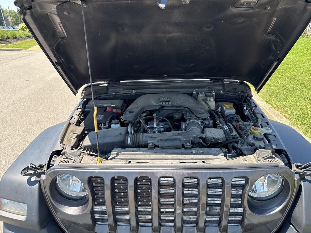 used 2021 Jeep Wrangler Unlimited car, priced at $27,587