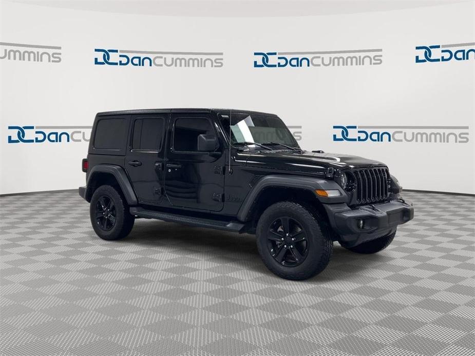 used 2022 Jeep Wrangler Unlimited car, priced at $31,987