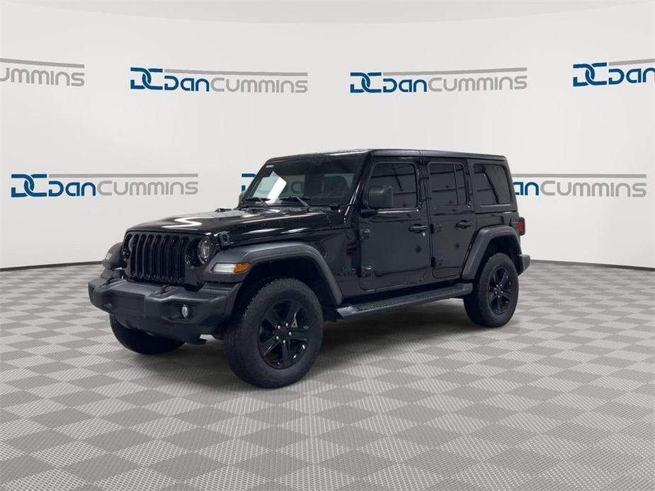 used 2022 Jeep Wrangler Unlimited car, priced at $31,987