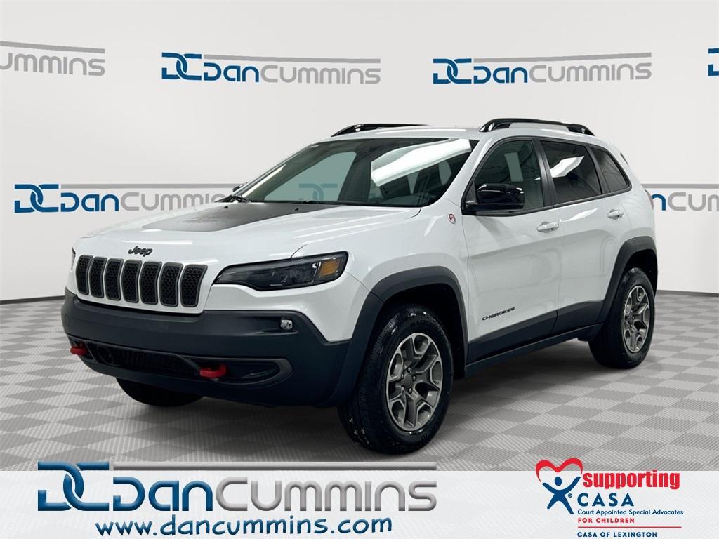 used 2022 Jeep Cherokee car, priced at $24,987