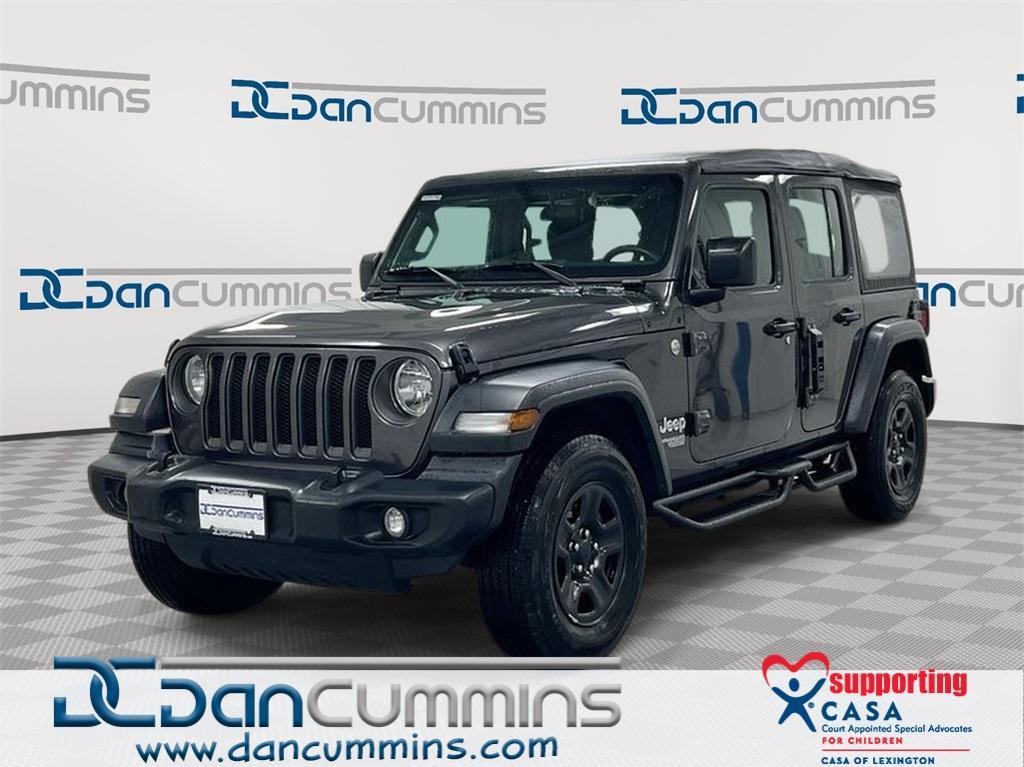 used 2018 Jeep Wrangler Unlimited car, priced at $17,987