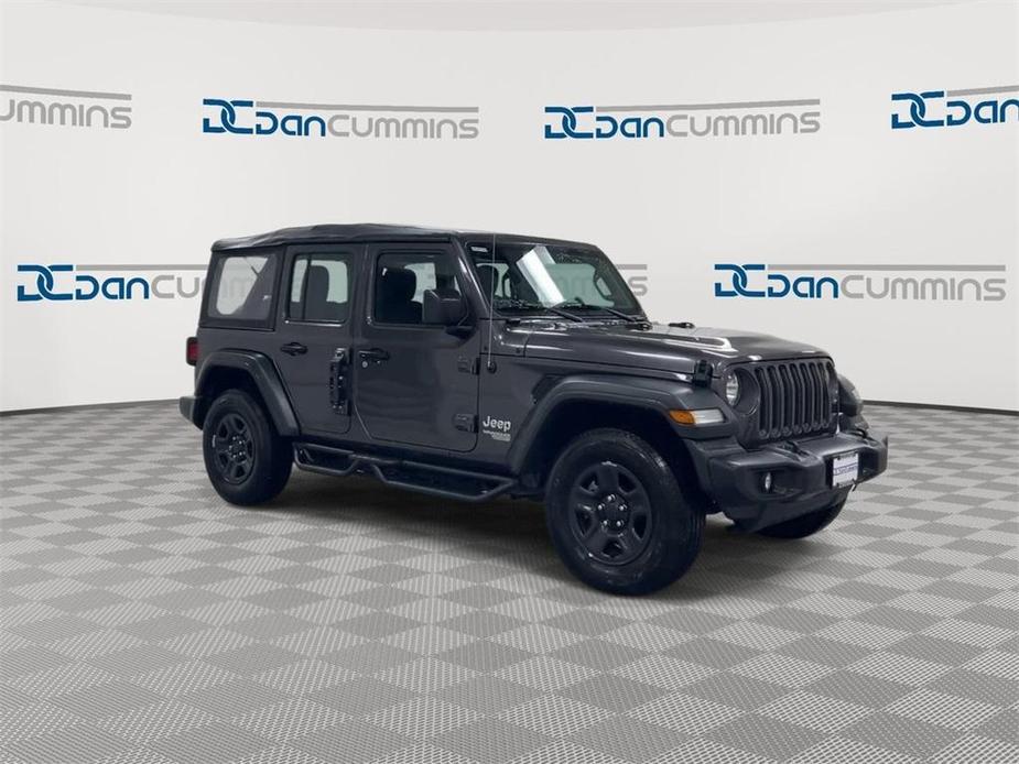 used 2018 Jeep Wrangler Unlimited car, priced at $19,587