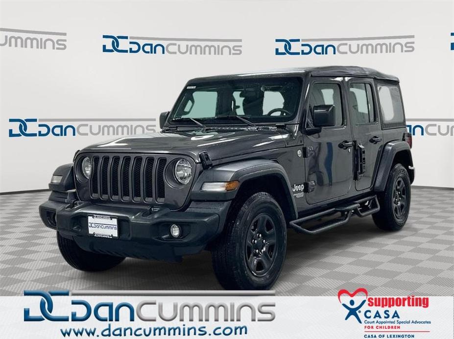 used 2018 Jeep Wrangler Unlimited car, priced at $19,587