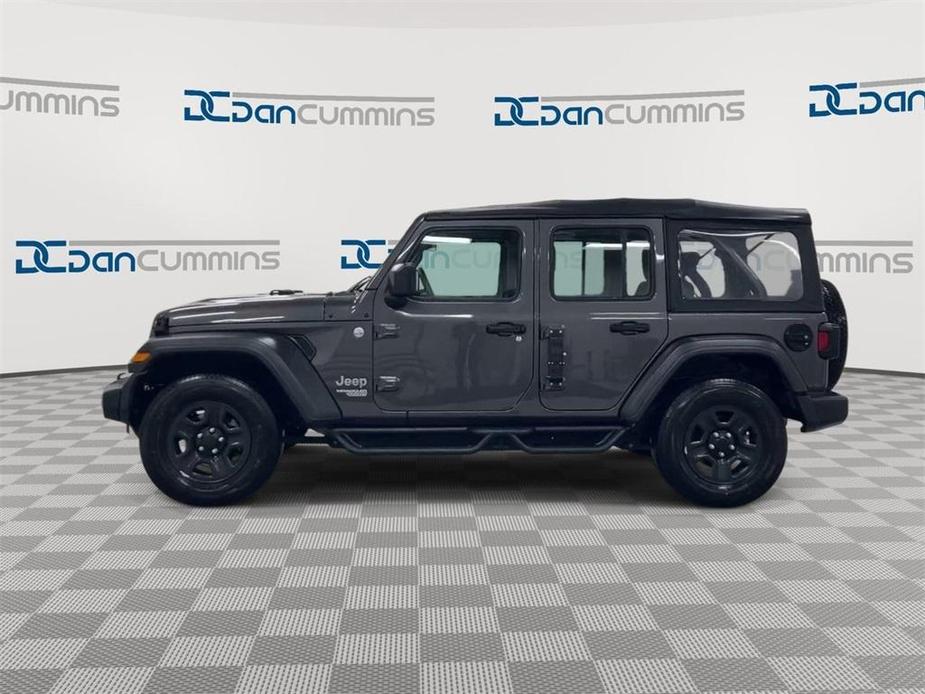 used 2018 Jeep Wrangler Unlimited car, priced at $19,587