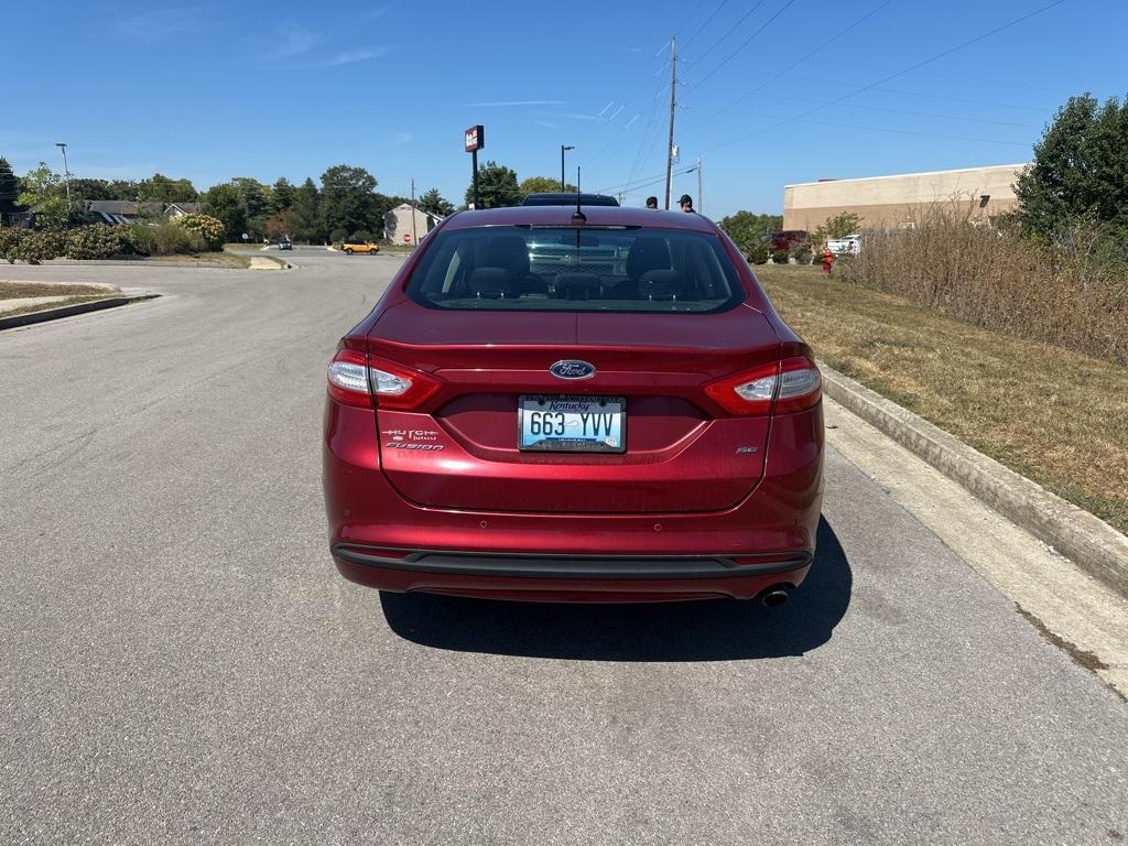 used 2016 Ford Fusion car, priced at $9,587