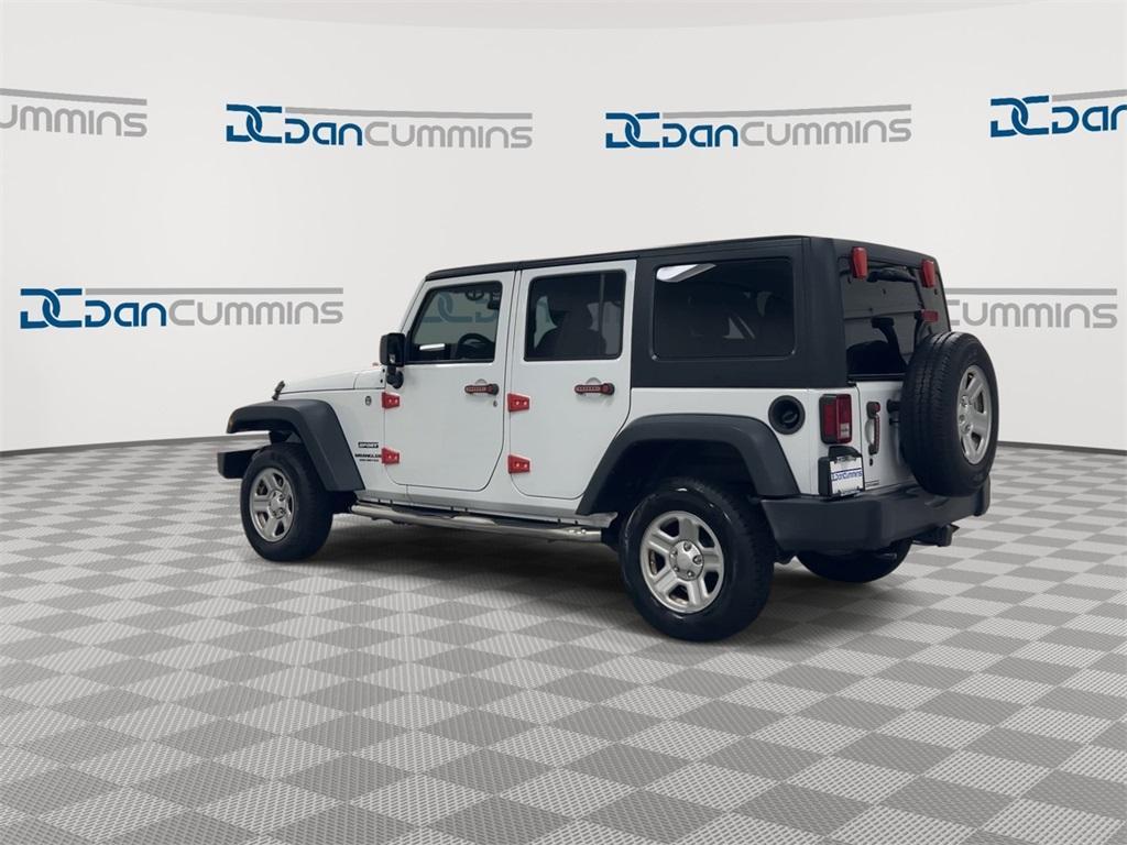 used 2015 Jeep Wrangler Unlimited car, priced at $19,987