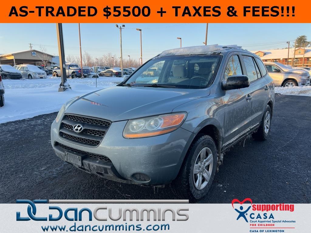 used 2009 Hyundai Santa Fe car, priced at $5,500