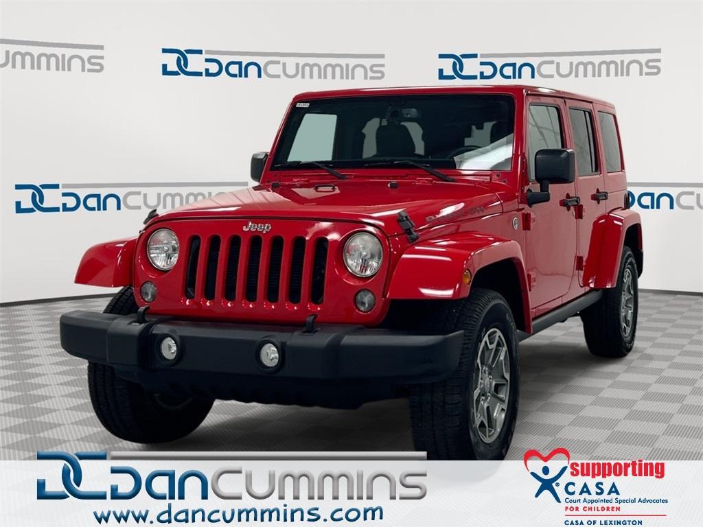 used 2015 Jeep Wrangler Unlimited car, priced at $28,787