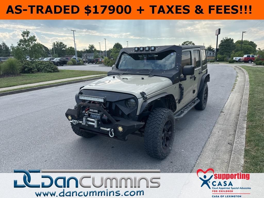 used 2018 Jeep Wrangler JK Unlimited car, priced at $17,900
