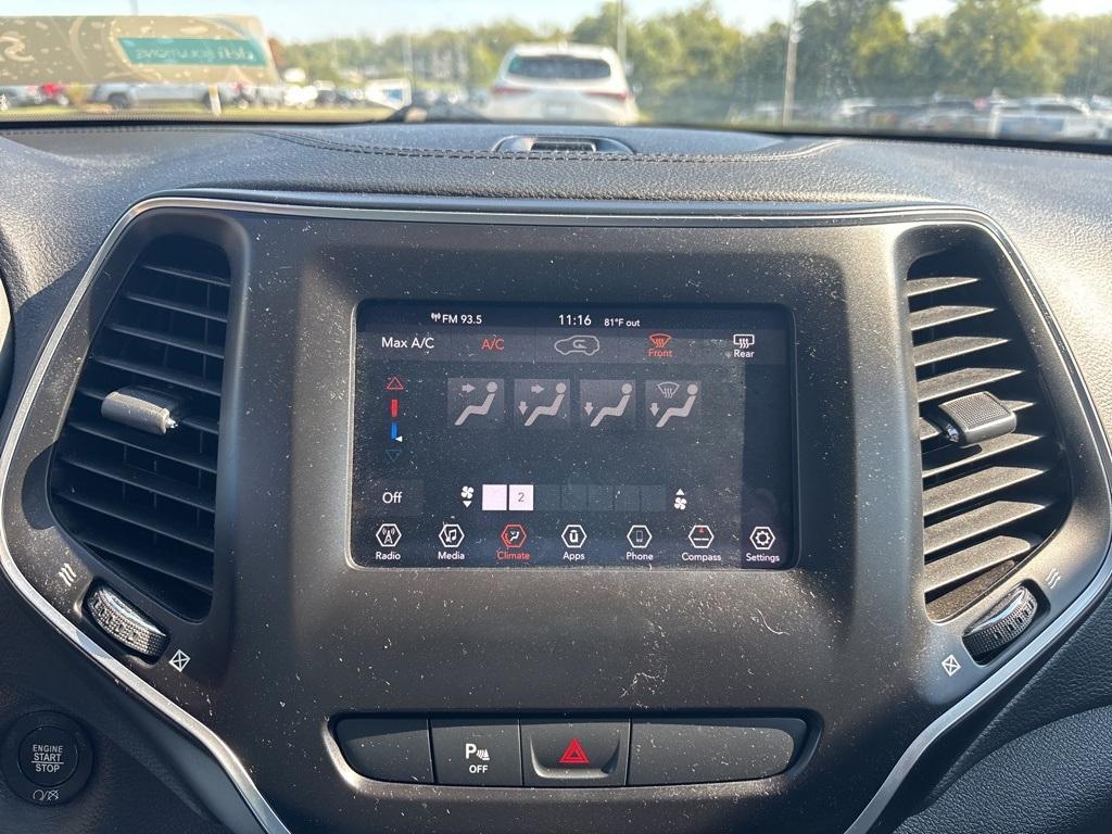 used 2020 Jeep Cherokee car, priced at $18,987