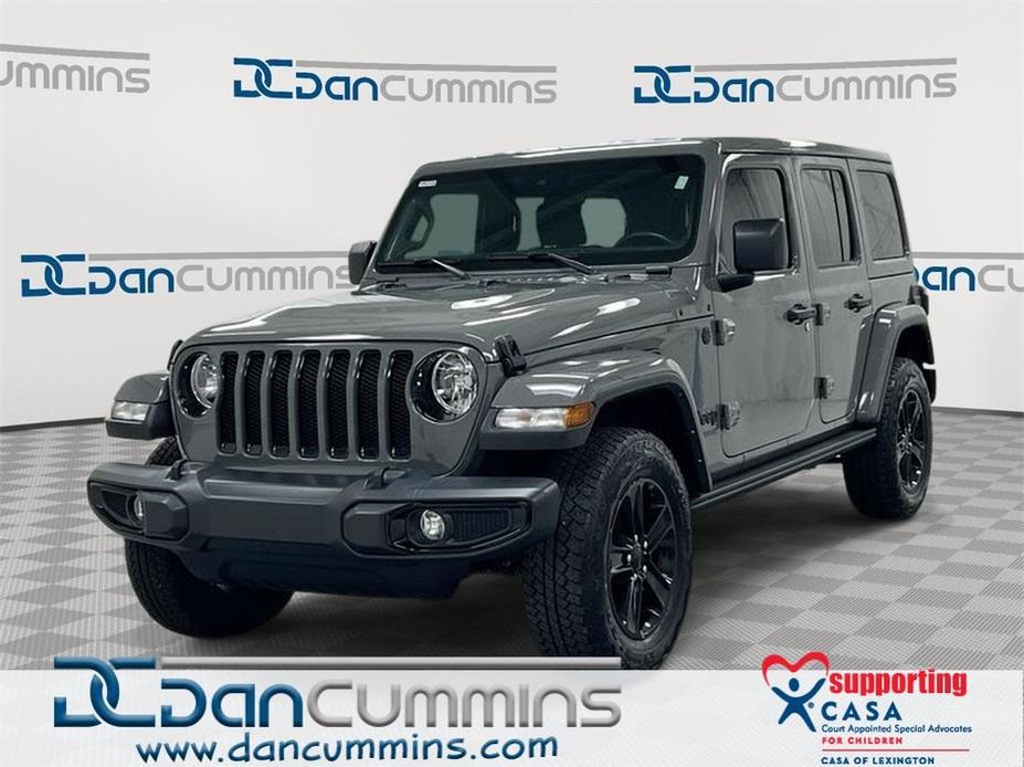 used 2021 Jeep Wrangler Unlimited car, priced at $38,987