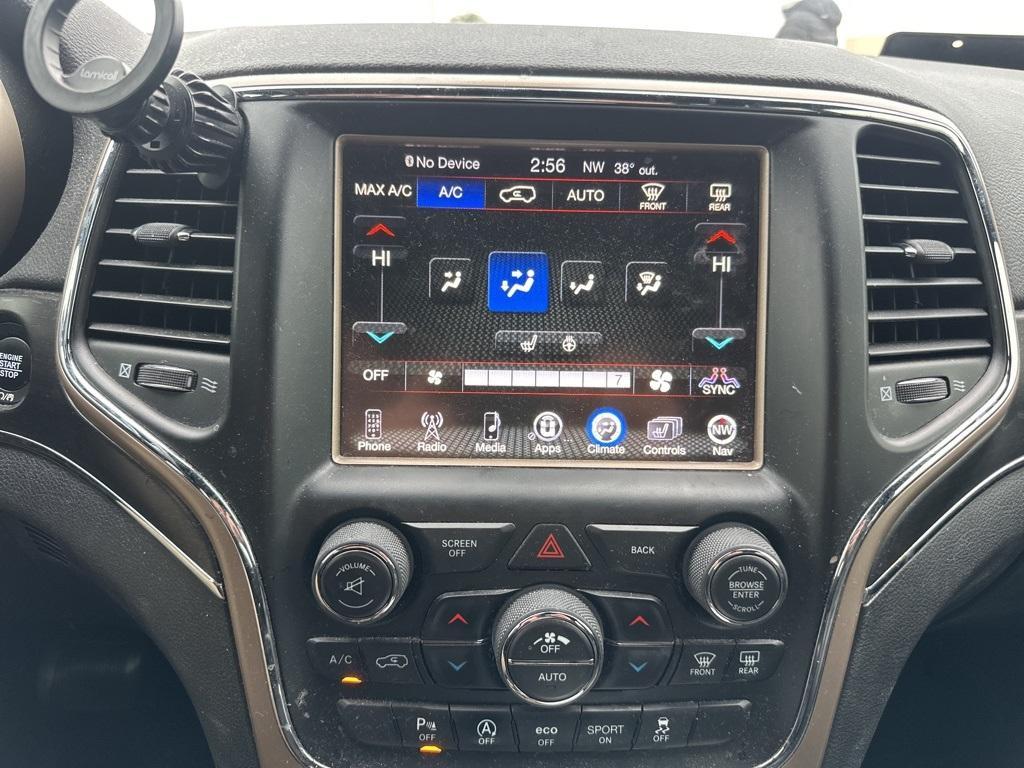 used 2017 Jeep Grand Cherokee car, priced at $15,587