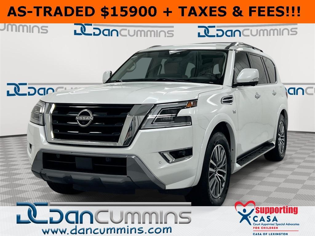 used 2021 Nissan Armada car, priced at $15,900