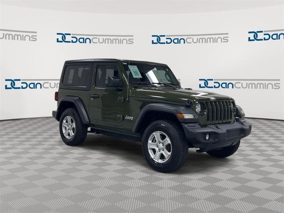 used 2021 Jeep Wrangler car, priced at $26,787