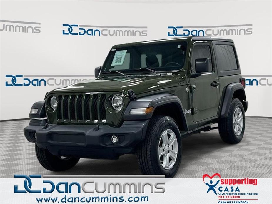 used 2021 Jeep Wrangler car, priced at $26,787