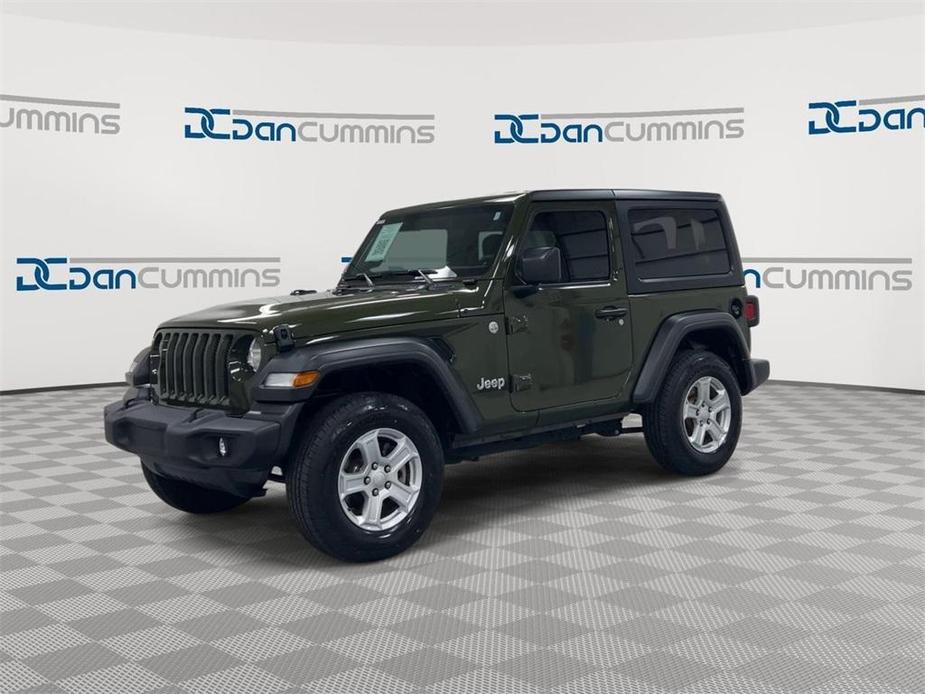 used 2021 Jeep Wrangler car, priced at $26,787