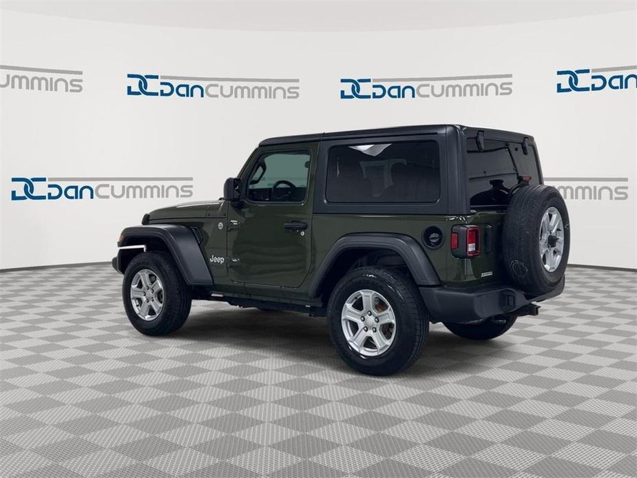 used 2021 Jeep Wrangler car, priced at $26,787