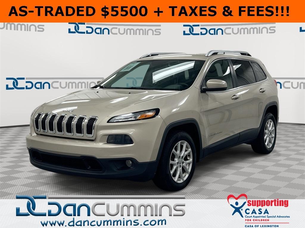 used 2015 Jeep Cherokee car, priced at $5,500