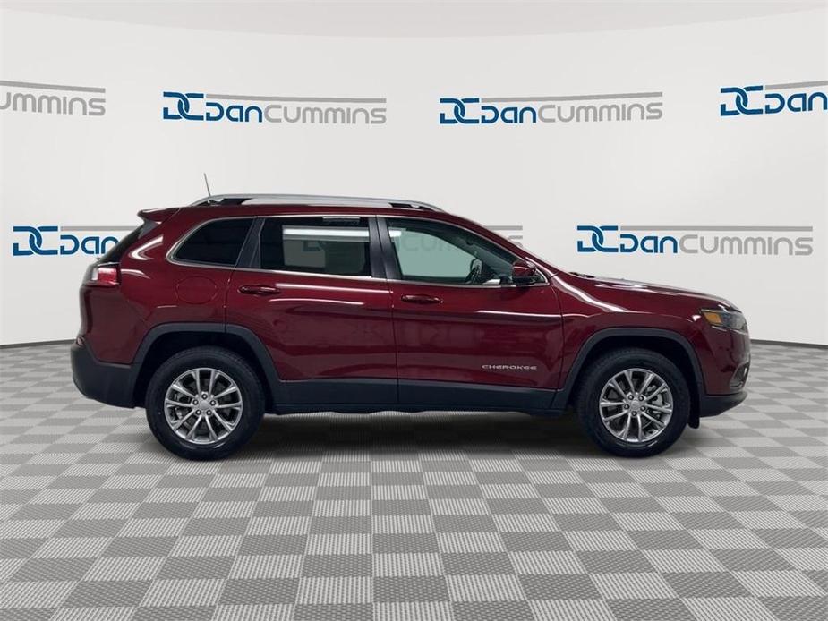 used 2021 Jeep Cherokee car, priced at $19,987