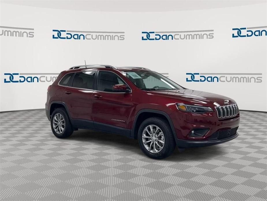 used 2021 Jeep Cherokee car, priced at $19,987