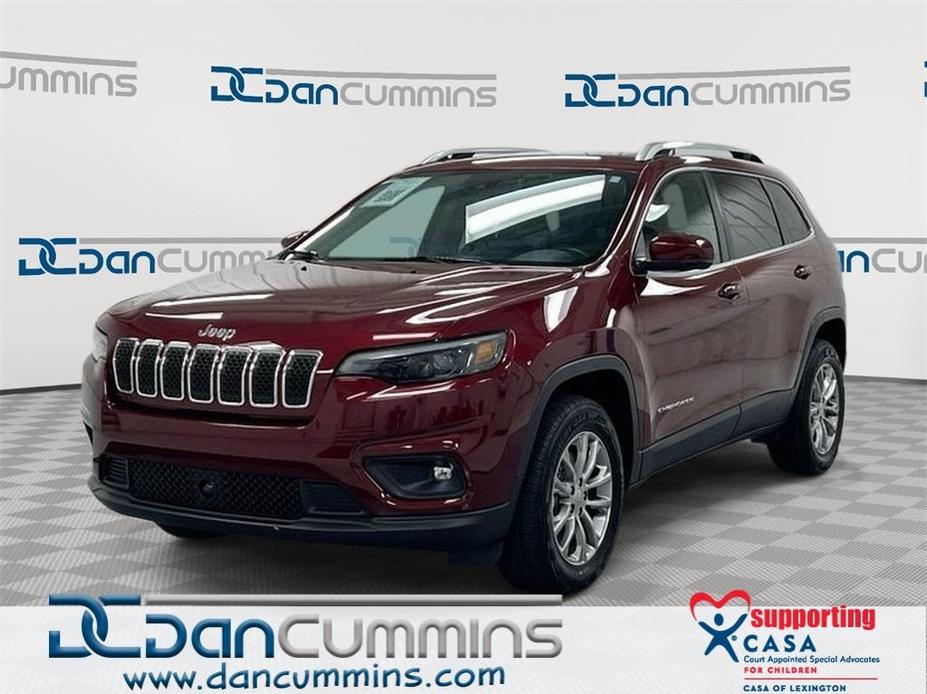 used 2021 Jeep Cherokee car, priced at $19,987