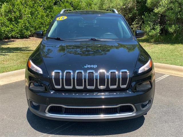 used 2018 Jeep Cherokee car, priced at $17,099