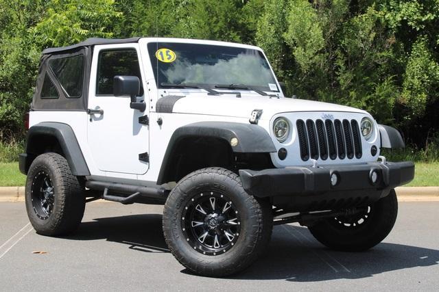 used 2015 Jeep Wrangler car, priced at $21,532