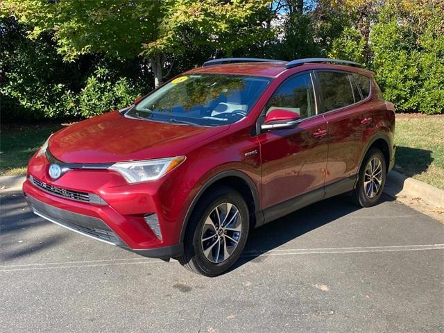 used 2018 Toyota RAV4 Hybrid car, priced at $19,358