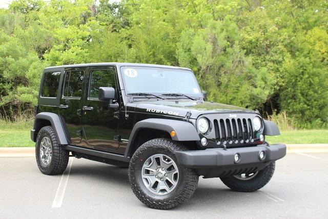 used 2018 Jeep Wrangler JK Unlimited car, priced at $32,377