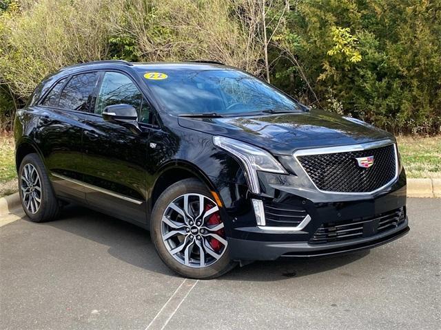 used 2022 Cadillac XT5 car, priced at $36,380