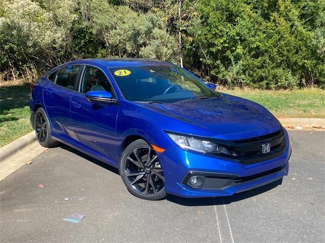 used 2021 Honda Civic car, priced at $19,611