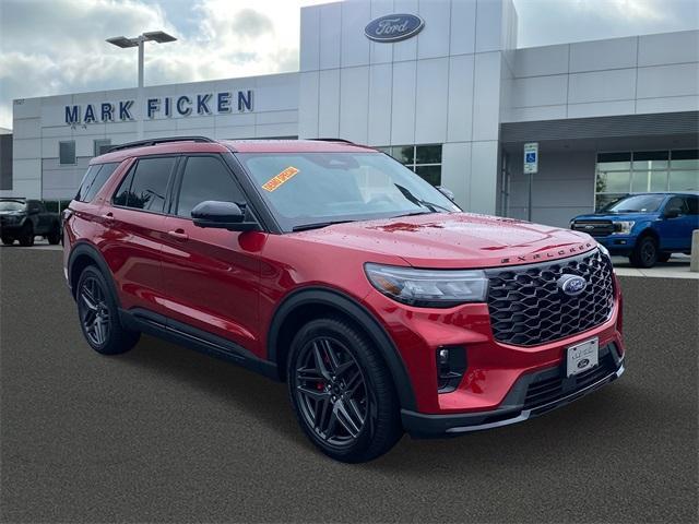 new 2025 Ford Explorer car, priced at $56,457