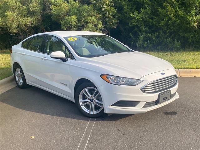 used 2018 Ford Fusion Hybrid car, priced at $14,886
