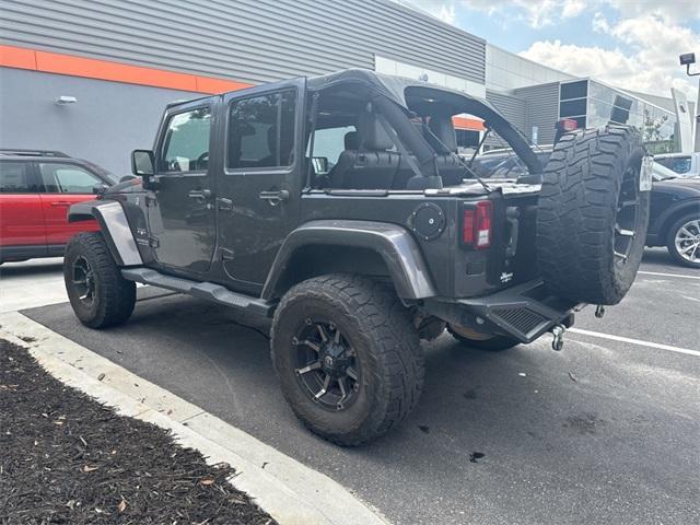 used 2016 Jeep Wrangler Unlimited car, priced at $22,518